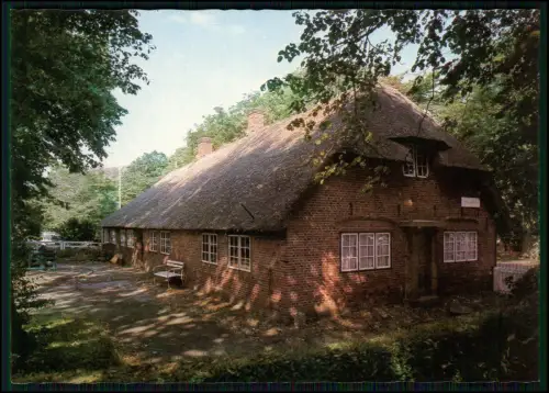Foto AK - Keitum auf Sylt - altes traditionell friesisches Reetdachhaus
