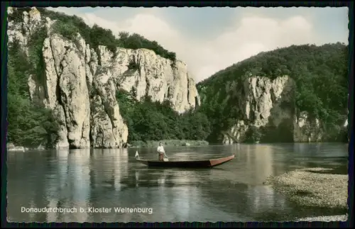5x AK - Weltenburger Enge - Donaudurchbruch Weltenburg - Engstelle bei Kelheim