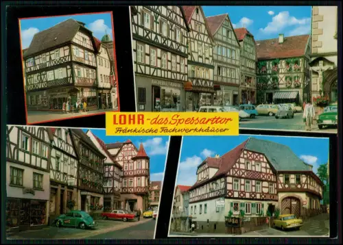 2x AK - Lohr am Main - im unterfränkischen Landkreis Main-Spessart