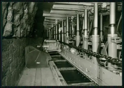 Foto AK - Bergbau Museum Bochum - Walzenladerstrebe mit schreitendem Ausbau