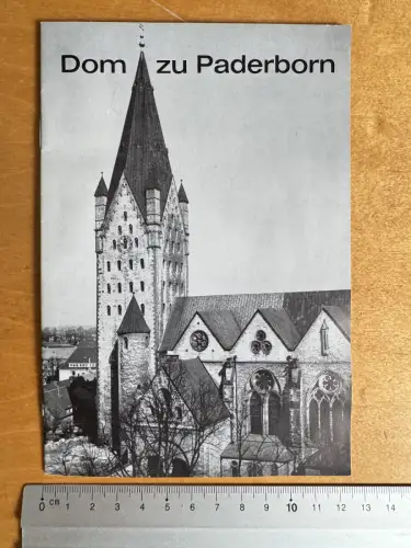 Dom zu Paderborn - kleines Heft Broschüre - K. J. Schmitz - 18 Seiten mit Bilder