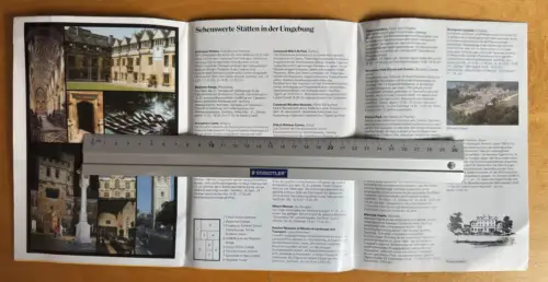Deutschsprachiger Oxford-Reiseführer der BTA - Infos & Tipps - Faltblatt 60x35cm