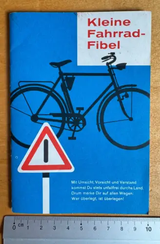 Verkehrserziehungsheft - Kleine Fahrrad-Fibel - mit Tipps für sicheres Radfahren