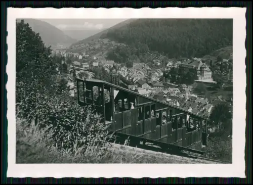 12x Foto - Wildbad im Schwarzwald - Bergbahn zum Sommerberg Panorama und andere