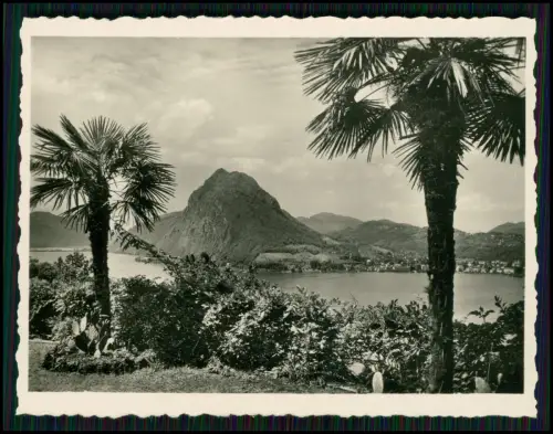 10x Foto - Lugano Schweiz im Tessin - am Luganer See - Italien Grenze - Ansicht