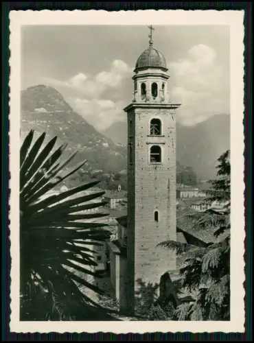 10x Foto - Lugano Schweiz im Tessin - am Luganer See - Italien Grenze - Ansicht