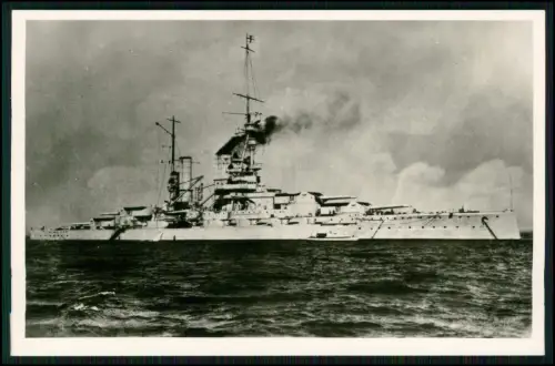 Foto AK  SMS Baden Linienschiff Kaiserliche Marine Flaggschiff der Hochseeflotte