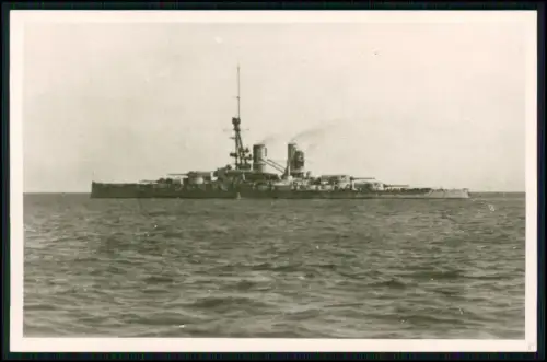 Foto AK - SMS Bayern Großlinienschiff Kaiserliche Marine 1916 in Dienst gestellt