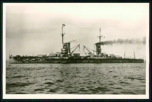 Foto AK - Kriegsschiff SMS König Albert - Großlinienschiff der Kaiserlich Marine