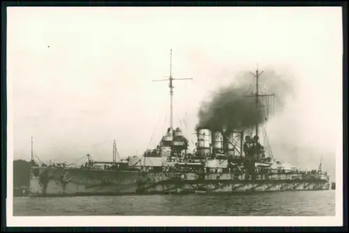 Foto AK - Kriegsschiff SMS Ostfriesland - Großlinienschiff - Kaiserliche Marine
