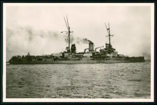 Foto AK - Kriegsschiff - SMS Westfalen - Kaiserliche Marine - Nassau-Klasse