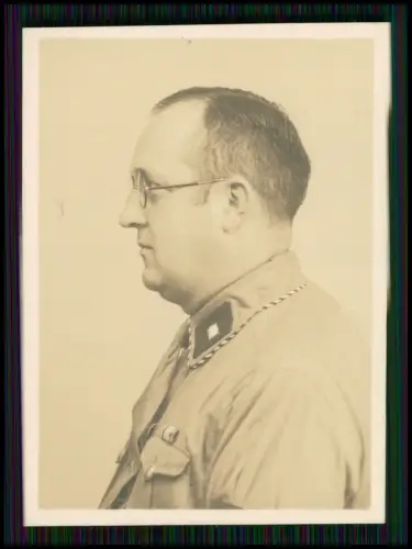 Foto - Portrait Soldat - im Seitenprofil