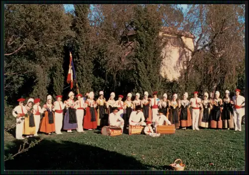 AK  La Ruche Carpentrasienne - Folkloregruppe aus der Provence Tracht Farandolen