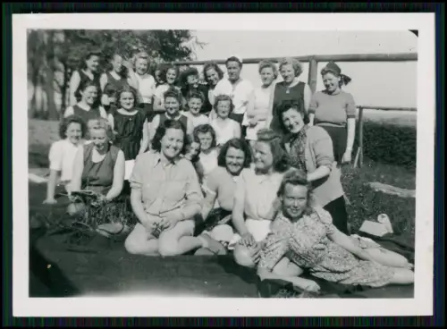 Foto - Birkerød Kopenhagen 1943 - Wehrdienst Frauen aus Dänemark und Norwegen