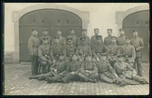 5x Echt Foto AK 1. WK - Soldaten - diverse Ansichten - Feldpostkarten