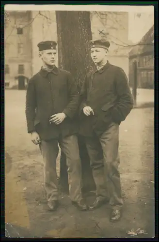 5x Echt Foto AK 1. WK - Soldaten - diverse Ansichten - Feldpostkarten