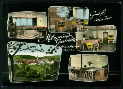 AK - Milzgrund Gaststätte u. Gemischtwaren - GOLLMUTHAUSEN Höchheim Irmelshausen