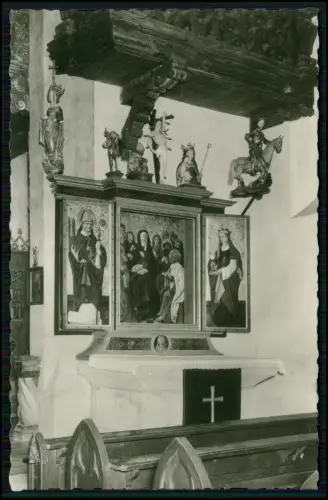 2x AK - Absberg - Weißenburg-Gunzenhausen - Seitenaltar Kirche Kalbensteinberg