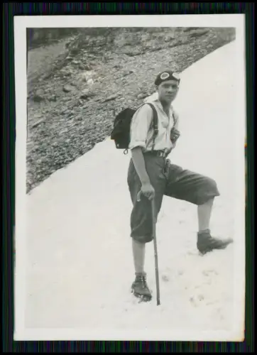 17x Foto - Reise Bergsteigen Wandern Süddeutschland Winter im Schnee - um 1938