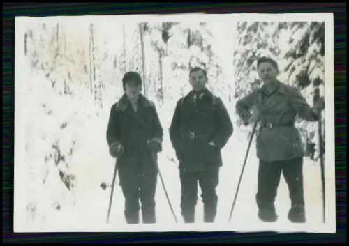 17x Foto - Reise Bergsteigen Wandern Süddeutschland Winter im Schnee - um 1938