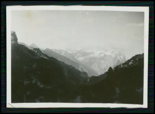 17x Foto - Reise Bergsteigen Wandern Süddeutschland Winter im Schnee - um 1938