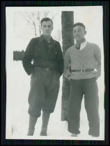 17x Foto - Reise Bergsteigen Wandern Süddeutschland Winter im Schnee - um 1938