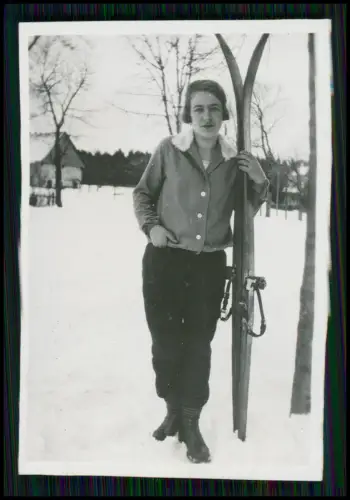 17x Foto - Reise Bergsteigen Wandern Süddeutschland Winter im Schnee - um 1938
