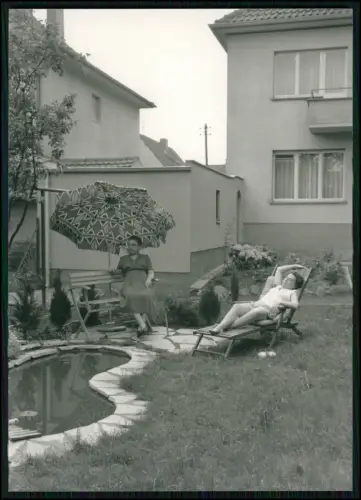 5x Foto 15x10cm - Haus Garten bei Köln Weiden - oder Hermülheim Hürth Rhein-Erft