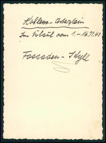 12x Foto 11x8cm- Koblenz Asterstein - Plateau Pfaffendorfer Höhe nahe Rhein 1943