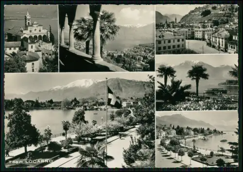 12x AK Ansichtskarte Postkarte - Locarno Kanton Tessin Schweiz diverse Ansichten