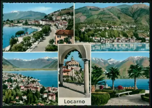 12x AK Ansichtskarte Postkarte - Locarno Kanton Tessin Schweiz diverse Ansichten