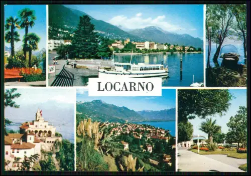 12x AK Ansichtskarte Postkarte - Locarno Kanton Tessin Schweiz diverse Ansichten
