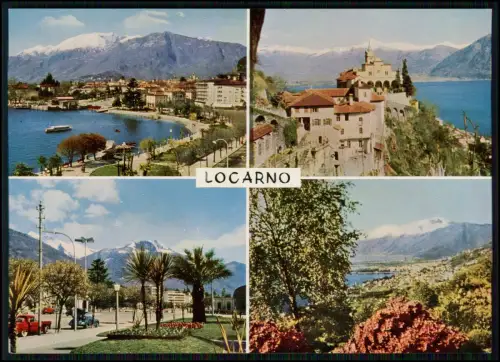 12x AK Ansichtskarte Postkarte - Locarno Kanton Tessin Schweiz diverse Ansichten