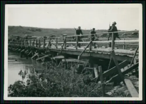 4x Foto - Nomeny Meurthe-et-Moselle - Trümmer Kriegszerstörung Brücke u. a. 1941