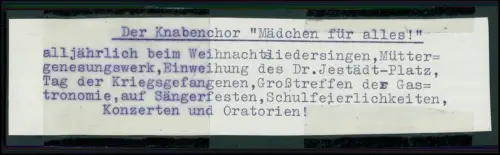 3x Foto AK - MGV Liedertafel Fritzlar Schwalm-Eder 1948-53 - diverse Ansichten