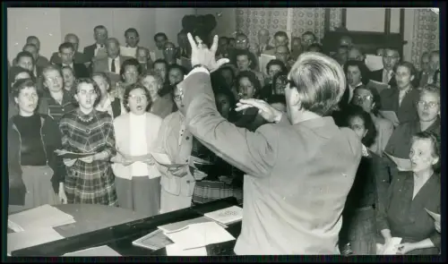 4x Foto AK - MGV Liedertafel Fritzlar Schwalm-Eder 1948-53 - diverse Ansichten