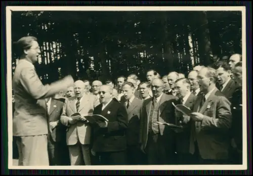15x Foto - MGV Liedertafel Fritzlar Schwalm-Eder 1948-53 - diverse Ansichten