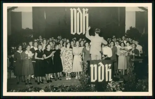 6x Foto AK - MGV Liedertafel Fritzlar Schwalm-Eder 1948-53 - diverse Ansichten