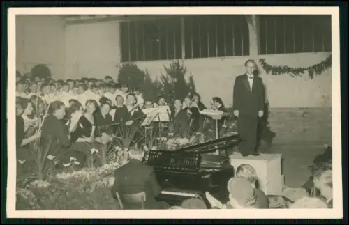 6x Foto AK - MGV Liedertafel Fritzlar Schwalm-Eder 1948-53 - diverse Ansichten