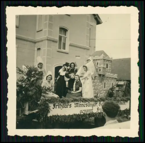 12x Foto - MGV Liedertafel Fritzlar Schwalm-Eder 1948-53 - diverse Ansichten