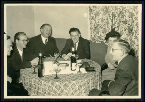 9x Foto - MGV Liedertafel Fritzlar Schwalm-Eder 1948-53 - Ausflug mit Omnibus