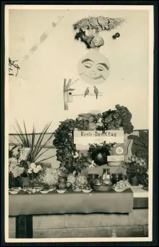 5x Foto AK - Ernte Danktag 1952 - in Fritzlar Schwalm-Eder - Gemüseausstellung