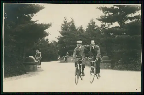 13x Foto Radfahrer Knickerbockerhose Fahrrad - und andere Motiv Personen 1920-30