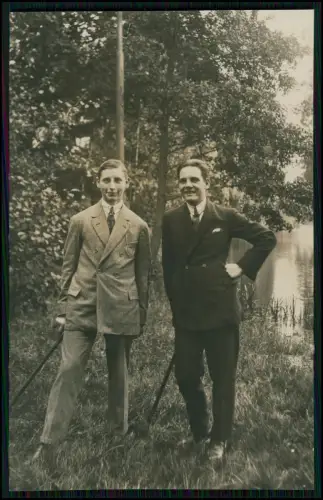 13x Foto Radfahrer Knickerbockerhose Fahrrad - und andere Motiv Personen 1920-30
