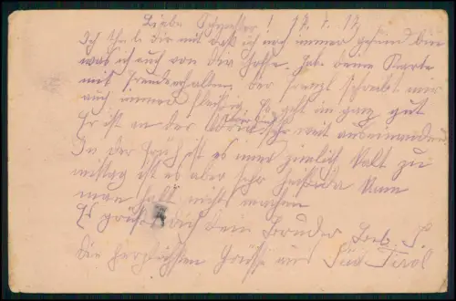 8x Feldpostkarte 1. WK - Deutsch Ungarisch 1917 nach Sankt Valentin Haide Tirol