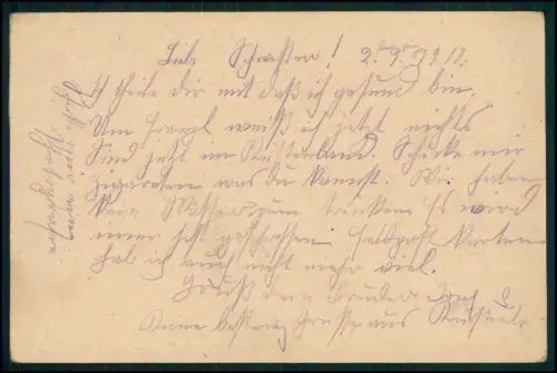 8x Feldpostkarte 1. WK - Deutsch Ungarisch 1917 nach Sankt Valentin Haide Tirol