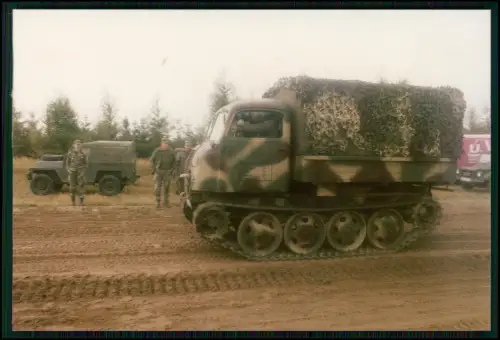 Foto 13x9cm - Panzer Tank - WK-2 - Raupenschlepper Ost RSO Vollkettenschlepper