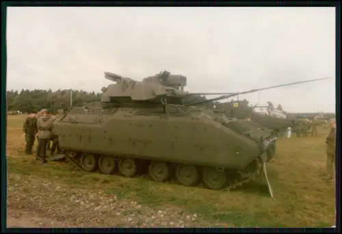 Foto 13x9cm - Panzer Tank - US-Schützenpanzer M2 Bradley
