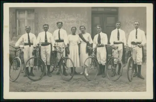 11x Foto - alte Fahrräder Fahrrad - Ansichten aus den 1930-45 Jahre