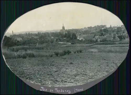 5x Foto 17x12 - 1. WK Dorf Kirche Häuser - Fère en Tardenois Frankreich Aisne